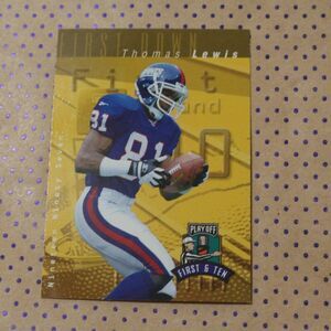 Thomas Lewis #225 Football Card